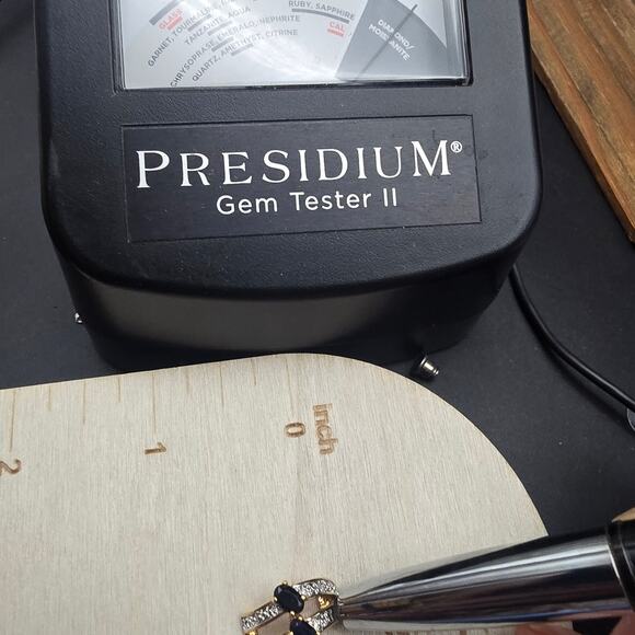 Dark Blue Sapphire Diamond Chip Earrings Curved Half Hoop Gold Plated - Picture 6 of 8